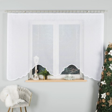 IGA Panel żakardowy gotowy, szerokość 250 x wysokość 160cm, kolor 001 biały 019414/PBL/001/250160/1 IGA Panel żakardowy gotowy, szerokość 250 x wysokość 160cm, kolor 001 biały 019414/PBL/001/250160/1