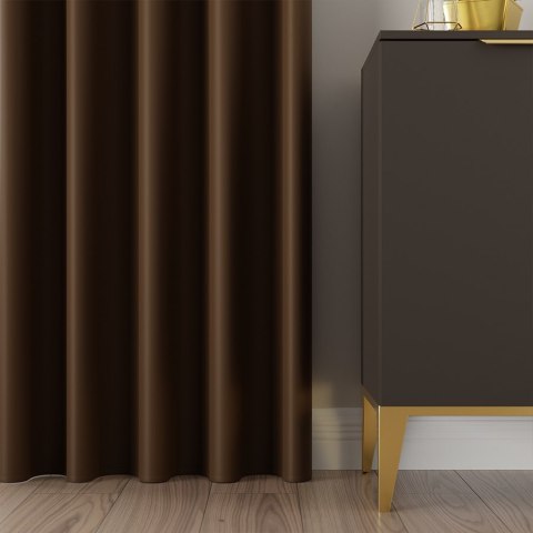DONA Tkanina dekoracyjna typu blackout, wysokość 280cm, kolor 012 brązowy TD0015/TDP/012/000280/1 DONA Tkanina dekoracyjna typu blackout, wysokość 280cm, kolor 012 brązowy TD0015/TDP/012/000280/1