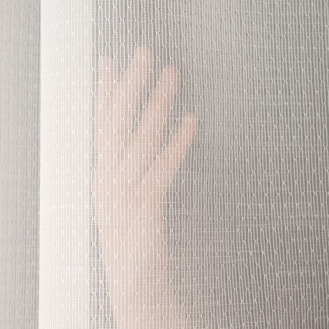HARIET Firanka z ołowianką, wysokość 300cm, kolor 002 kremowy 030630/OLO/002/000300/1