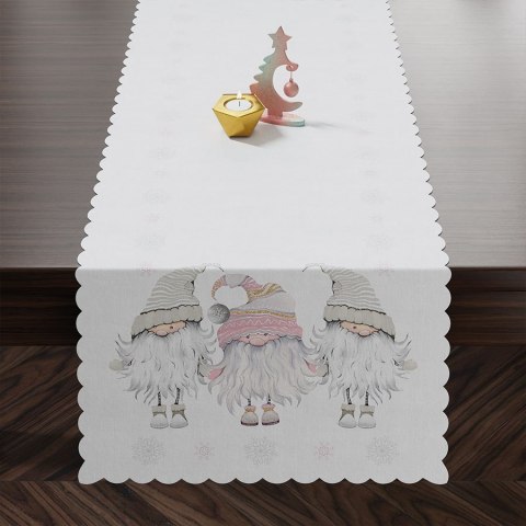 GNOM Bieżnik wodoodporny, 38x140cm, kolor 002 różowo-szary PBN009/KSP/C02/038140/1 GNOM Bieżnik wodoodporny, 38x140cm, kolor 002 różowo-szary PBN009/KSP/C02/038140/1