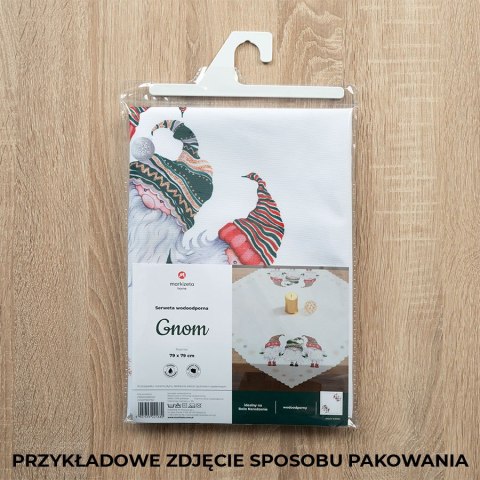 GNOM Bieżnik wodoodporny, 38x180cm, kolor 003 niebiesko-szary PBN009/KSP/C03/038180/1 GNOM Bieżnik wodoodporny, 38x180cm, kolor 003 niebiesko-szary PBN009/KSP/C03/038180/1
