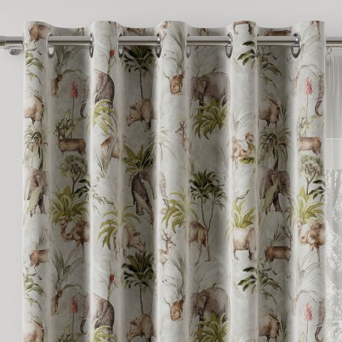 SAFARI Tkanina dekoracyjna VELVET, 150cm, kolor 001 zielony D00090/VEL/001/150000/1 SAFARI Tkanina dekoracyjna VELVET, 150cm, kolor 001 zielony D00090/VEL/001/150000/1
