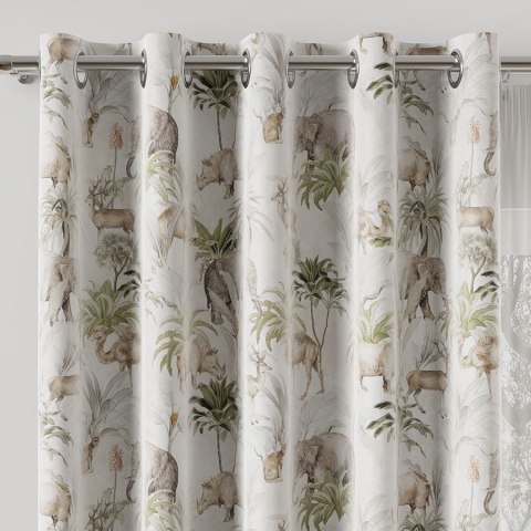 SAFARI Tkanina dekoracyjna VELVET, 150cm, kolor 002 biało-beżowy D00090/VEL/002/150000/1 SAFARI Tkanina dekoracyjna VELVET, 150cm, kolor 002 biało-beżowy D00090/VEL/002/150000/1
