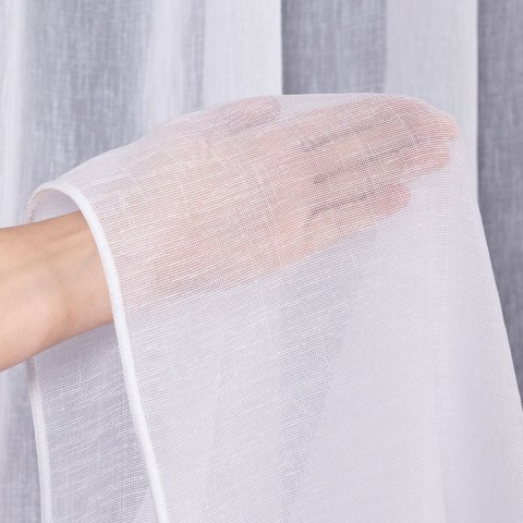 TILDA Firanka z ołowianką, wysokość 300cm, kolor 001 biały 030623/OLO/001/000300/1 TILDA Firanka z ołowianką, wysokość 300cm, kolor 001 biały 030623/OLO/001/000300/1