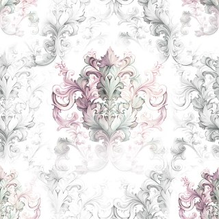 KAIRO Tkanina dekoracyjna VELVET, 150cm, kolor 001 szaro-różowy D00186/VEL/001/150000/1