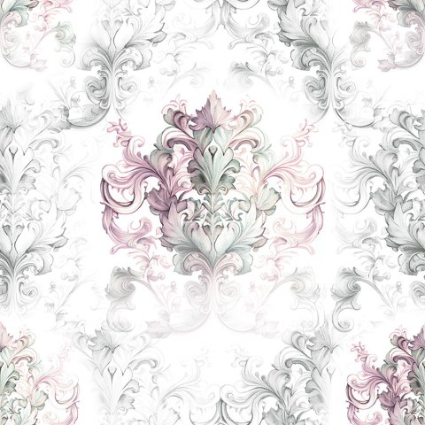 KAIRO Tkanina dekoracyjna VELVET, 150cm, kolor 001 szaro-różowy D00186/VEL/001/150000/1