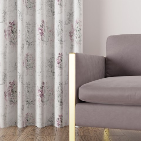 KAIRO Tkanina dekoracyjna VELVET, 150cm, kolor 001 szaro-różowy D00186/VEL/001/150000/1