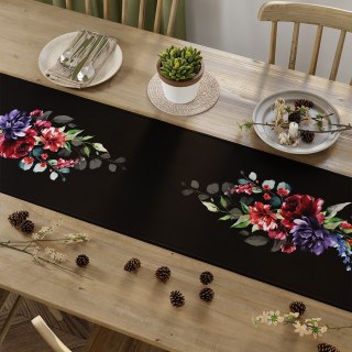 JOLANDA Bieżnik NINA WODOODPORNA, listwa 38x140cm, kolor 002 czarny P00134/KSP/L02/038140/1