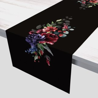 JOLANDA Bieżnik NINA WODOODPORNA, listwa 38x140cm, kolor 002 czarny P00134/KSP/L02/038140/1