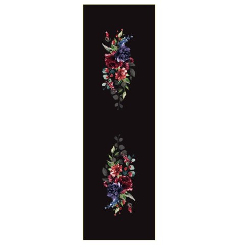 JOLANDA Bieżnik NINA WODOODPORNA, listwa 38x140cm, kolor 002 czarny P00134/KSP/L02/038140/1 JOLANDA Bieżnik NINA WODOODPORNA, listwa 38x140cm, kolor 002 czarny P00134/KSP/L02/038140/1