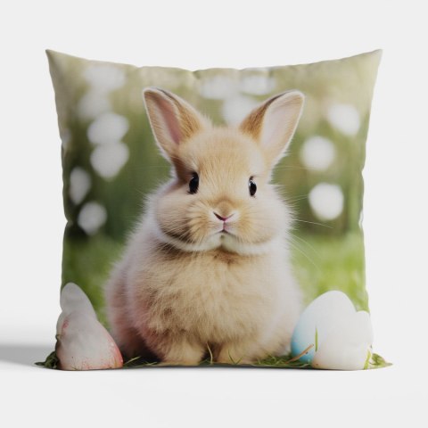 KRÓLIKI NA POLANIE Poduszka z wypełnieniem silikonowym dwustronna MICROFIBRA, 40x40cm, kolor 001 TWI213/SIL/001/040040/1 KRÓLIKI NA POLANIE Poduszka z wypełnieniem silikonowym dwustronna MICROFIBRA, 40x40cm, kolor 001 TWI213/SIL/001/040040/1