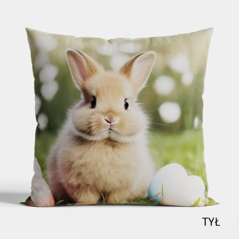 KRÓLIKI NA POLANIE Poduszka z wypełnieniem silikonowym dwustronna MICROFIBRA, 40x40cm, kolor 001 TWI213/SIL/001/040040/1 KRÓLIKI NA POLANIE Poduszka z wypełnieniem silikonowym dwustronna MICROFIBRA, 40x40cm, kolor 001 TWI213/SIL/001/040040/1