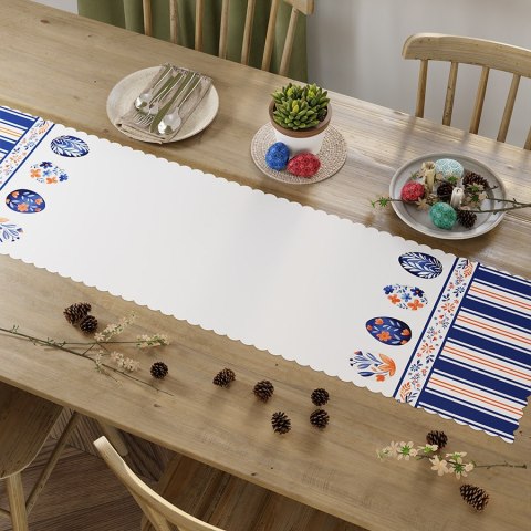LUDOWE PISANKI Bieżnik NINA WODOODPORNA, 38x140cm, kolor 004 granatowy PWI216/KSP/C04/038140/1 LUDOWE PISANKI Bieżnik NINA WODOODPORNA, 38x140cm, kolor 004 granatowy PWI216/KSP/C04/038140/1