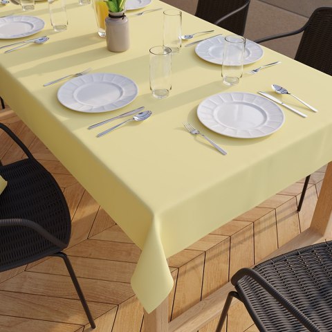 WIOSENNY PIKNIK GŁADKI Tkanina dekoracyjna NINA WODOODPORNA, 160cm, kolor 001 żółty D00211/NIW/001/160000/1 WIOSENNY PIKNIK GŁADKI Tkanina dekoracyjna NINA WODOODPORNA, 160cm, kolor 001 żółty D00211/NIW/001/160000/1