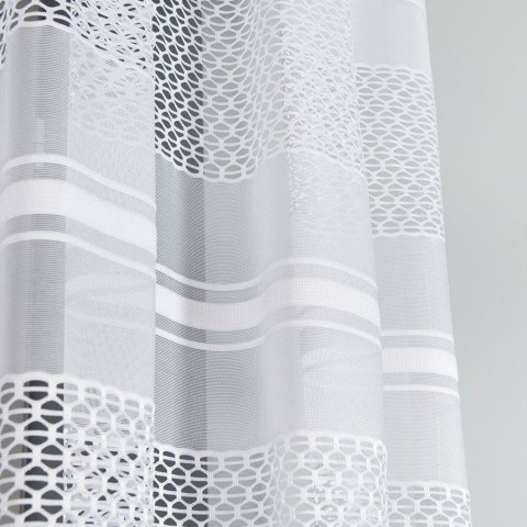 KORINO Firanka żakardowa odpasowana, szerokość 310 x wysokość 160cm, kolor 001 biały 018601/FOL/001/000161/1 KORINO Firanka żakardowa odpasowana, szerokość 310 x wysokość 160cm, kolor 001 biały 018601/FOL/001/000161/1