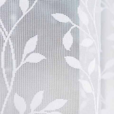 ZUZANNA Firanka żakardowa odpasowana ze wzorem po całości, szerokość 250 x wysokość 120cm, kolor 001 biały 023058/FOL/001/000121 ZUZANNA Firanka żakardowa odpasowana ze wzorem po całości, szerokość 250 x wysokość 120cm, kolor 001 biały 023058/FOL/001/000121