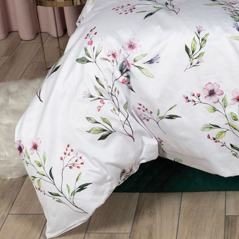 EDEN, Komplet pościeli PREMIUM z satyny bawełnianej 160x200cm, zadruk dwustronny T20190/SAT/001/160200/1 EDEN, Komplet pościeli PREMIUM z satyny bawełnianej 160x200cm, zadruk dwustronny T20190/SAT/001/160200/1