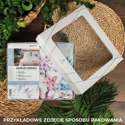 ESTI, Komplet pościeli PREMIUM z satyny bawełnianej 160x200cm, zadruk dwustronny T20137/SAT/001/160200/1 ESTI, Komplet pościeli PREMIUM z satyny bawełnianej 160x200cm, zadruk dwustronny T20137/SAT/001/160200/1