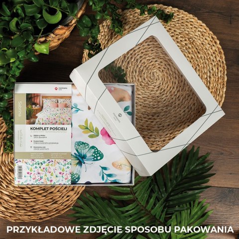 SABRINA, Komplet pościeli PREMIUM z satyny bawełnianej 160x200cm, zadruk dwustronny T20139/SAT/001/160200/1 SABRINA, Komplet pościeli PREMIUM z satyny bawełnianej 160x200cm, zadruk dwustronny T20139/SAT/001/160200/1