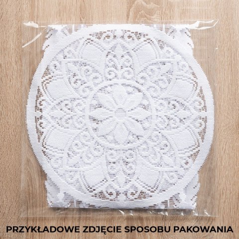 Bieżnik żakardowy gotowy, łapacz snów ALIA 44x224 cm kolor czarny Bieżnik żakardowy gotowy, łapacz snów ALIA 44x224 cm kolor czarny