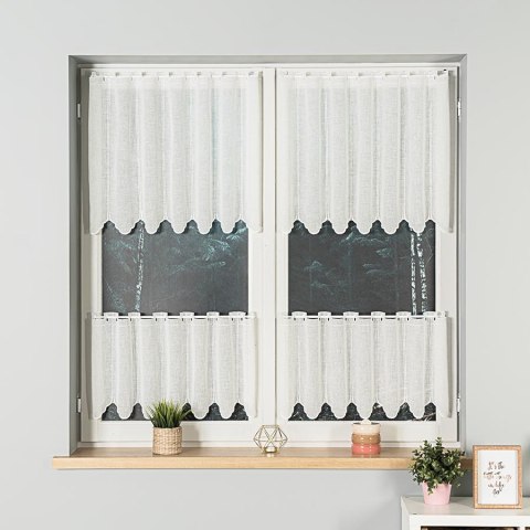 Zazdrostka fantazyjna panelowa 028824 wysokość 40 cm kolor kremowy