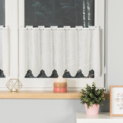 Zazdrostka fantazyjna panelowa 028824 wysokość 40 cm kolor kremowy