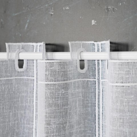 Zazdrostka fantazyjna panelowa 028824 wysokość 60 cm kolor biały Zazdrostka fantazyjna panelowa 028824 wysokość 60 cm kolor biały