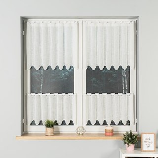 Zazdrostka fantazyjna panelowa 028824 wysokość 60 cm kolor kremowy