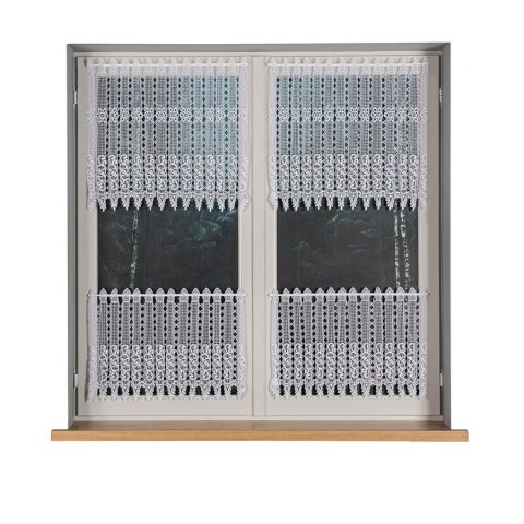 Zazdrostka gipiurowa panelowa, wysokość 45cm, kolor 001 biały 012424/447/001/000045/1 Zazdrostka gipiurowa panelowa, wysokość 45cm, kolor 001 biały 012424/447/001/000045/1