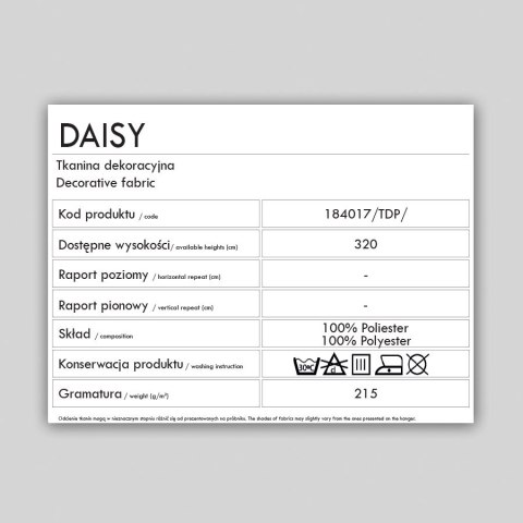 DAISY (184017) Próbnik 184017/PRO/000/000000/1 DAISY (184017) Próbnik 184017/PRO/000/000000/1