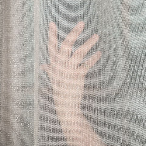 Firanka fantazyjna z ołowianką, wysokość 250cm, kolor 023 szary z błyskiem 000639/OLO/023/000250/1