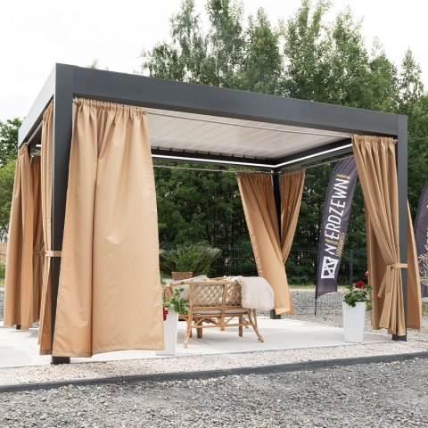 SIMBA Tkanina dekoracyjna zewnętrzna premium, szerokość 150 cm, kolor 280 kawowy TD0027/TDW/280/150000/1 SIMBA Tkanina dekoracyjna zewnętrzna premium, szerokość 150 cm, kolor 280 kawowy TD0027/TDW/280/150000/1