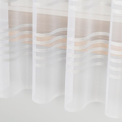 Firanka gotowa żakardowa KALINA 180x550 cm kolor biały