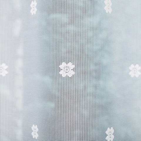 Firanka gotowa żakardowa STEFANIA 115x200 cm kolor biały