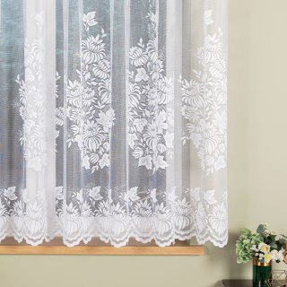 Firanka żakardowa, wysokość 160cm, kolor 001 biały 324030/000/001/000160/1