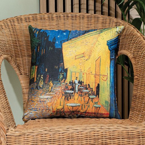 TARAS KAWIARNI W NOCY Poszewka dekoracyjna VELVET, 40x40cm, kolor 001 P00256/POP/001/040040/1 TARAS KAWIARNI W NOCY Poszewka dekoracyjna VELVET, 40x40cm, kolor 001 P00256/POP/001/040040/1