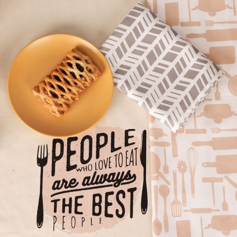 BEST PEOPLE Komplet 3 ścierek kuchennych, rozmiar 40x60cm S00015/SCI/001/040060/1 BEST PEOPLE Komplet 3 ścierek kuchennych, rozmiar 40x60cm S00015/SCI/001/040060/1