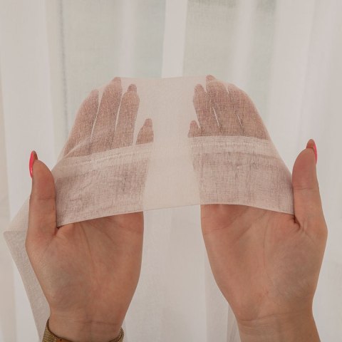 ETAMINA Firana gotowa na taśmie, szerokość 300 x wysokość 250cm, kolor 001 biały FG0003/FGT/001/300250/1