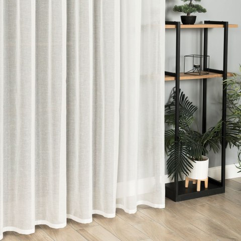 Firanka fantazyjna 001201 wysokość 300 cm kolor kremowy