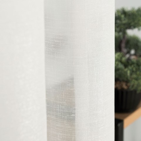 Firanka fantazyjna 001201 wysokość 300 cm kolor kremowy