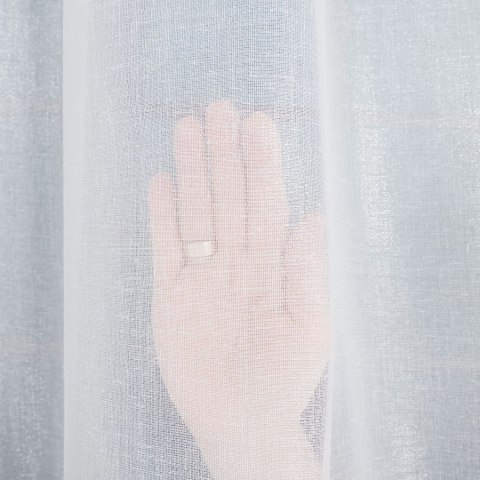 Firanka fantazyjna z ołowianką na metry wysokość 330 cm kolor biały Firanka fantazyjna z ołowianką na metry wysokość 330 cm kolor biały