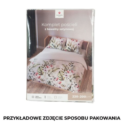 PARADIS Komplet pościeli z bawełny satynowej 220x200cm 100068/SAT/000/220200/1 PARADIS Komplet pościeli z bawełny satynowej 220x200cm 100068/SAT/000/220200/1