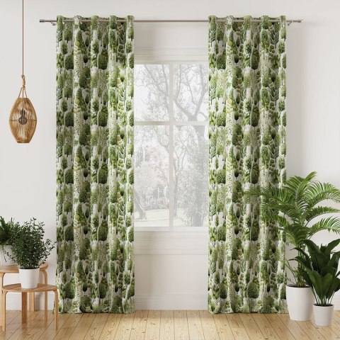 ARBOREA Tkanina dekoracyjna VELVET, 150cm, kolor 002 zielony D00300/VEL/002/150000/1 ARBOREA Tkanina dekoracyjna VELVET, 150cm, kolor 002 zielony D00300/VEL/002/150000/1