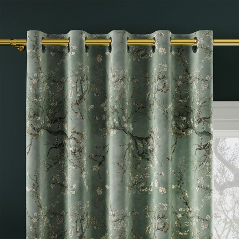 KWITNĄCY MIGDAŁOWIEC Tkanina dekoracyjna VELVET, 150cm, kolor 012 szałwiowy D00301/VEL/012/150000/1 KWITNĄCY MIGDAŁOWIEC Tkanina dekoracyjna VELVET, 150cm, kolor 012 szałwiowy D00301/VEL/012/150000/1
