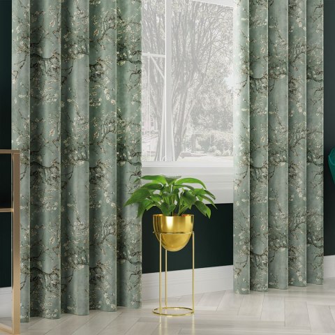 KWITNĄCY MIGDAŁOWIEC Tkanina dekoracyjna VELVET, 150cm, kolor 012 szałwiowy D00301/VEL/012/150000/1 KWITNĄCY MIGDAŁOWIEC Tkanina dekoracyjna VELVET, 150cm, kolor 012 szałwiowy D00301/VEL/012/150000/1