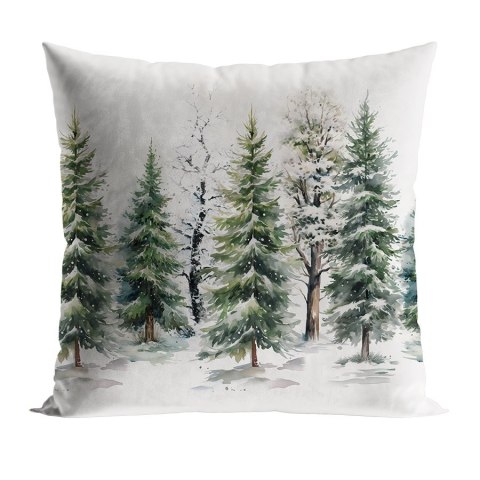 LAS ZIMĄ Poszewka dekoracyjna VELVET, 40x40cm, kolor 002 zielony PBN278/POP/002/040040/1 LAS ZIMĄ Poszewka dekoracyjna VELVET, 40x40cm, kolor 002 zielony PBN278/POP/002/040040/1