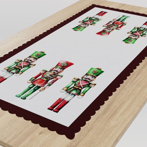 DZIADKI DO ORZECHÓW Bieżnik NINA WODOODPORNA, 50x100cm, kolor 009 wielokolorowy PBN279/KSP/C09/050100/1 DZIADKI DO ORZECHÓW Bieżnik NINA WODOODPORNA, 50x100cm, kolor 009 wielokolorowy PBN279/KSP/C09/050100/1