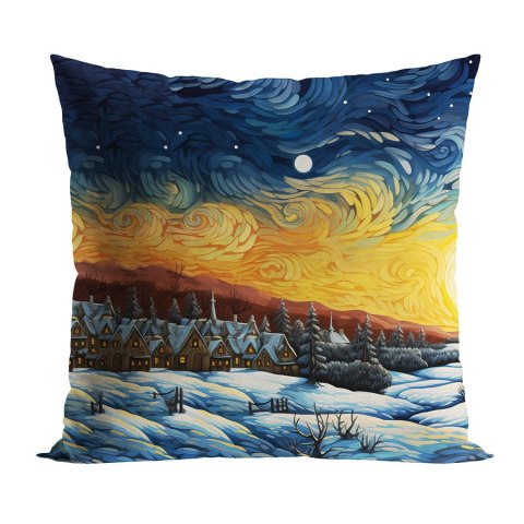 MIASTECZKO Poszewka dekoracyjna VELVET, 40x40cm, kolor 009 wielokolorowy PBN290/POP/009/040040/1 MIASTECZKO Poszewka dekoracyjna VELVET, 40x40cm, kolor 009 wielokolorowy PBN290/POP/009/040040/1