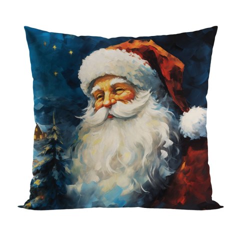 MIKOŁAJ W WIOSCE Poszewka dekoracyjna VELVET, 40x40cm, kolor 009 wielokolorowy PBN291/POP/009/040040/1 MIKOŁAJ W WIOSCE Poszewka dekoracyjna VELVET, 40x40cm, kolor 009 wielokolorowy PBN291/POP/009/040040/1