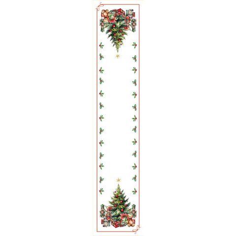 ŚWIĄTECZNE PREZENTY Bieżnik NINA WODOODPORNA, 38x180cm, kolor 009 wielokolorowy PBN282/KSP/C09/038180/1 ŚWIĄTECZNE PREZENTY Bieżnik NINA WODOODPORNA, 38x180cm, kolor 009 wielokolorowy PBN282/KSP/C09/038180/1
